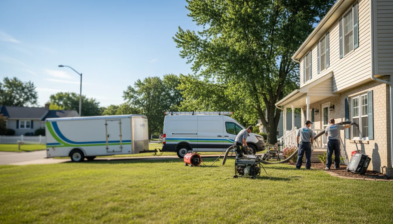 Flooded Basement Restoration And Cleanup With Repair in Winona, MO near me